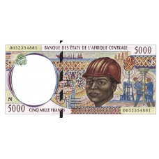 P504Nf Equatorial Guinea - 5000 Francs Year 2000